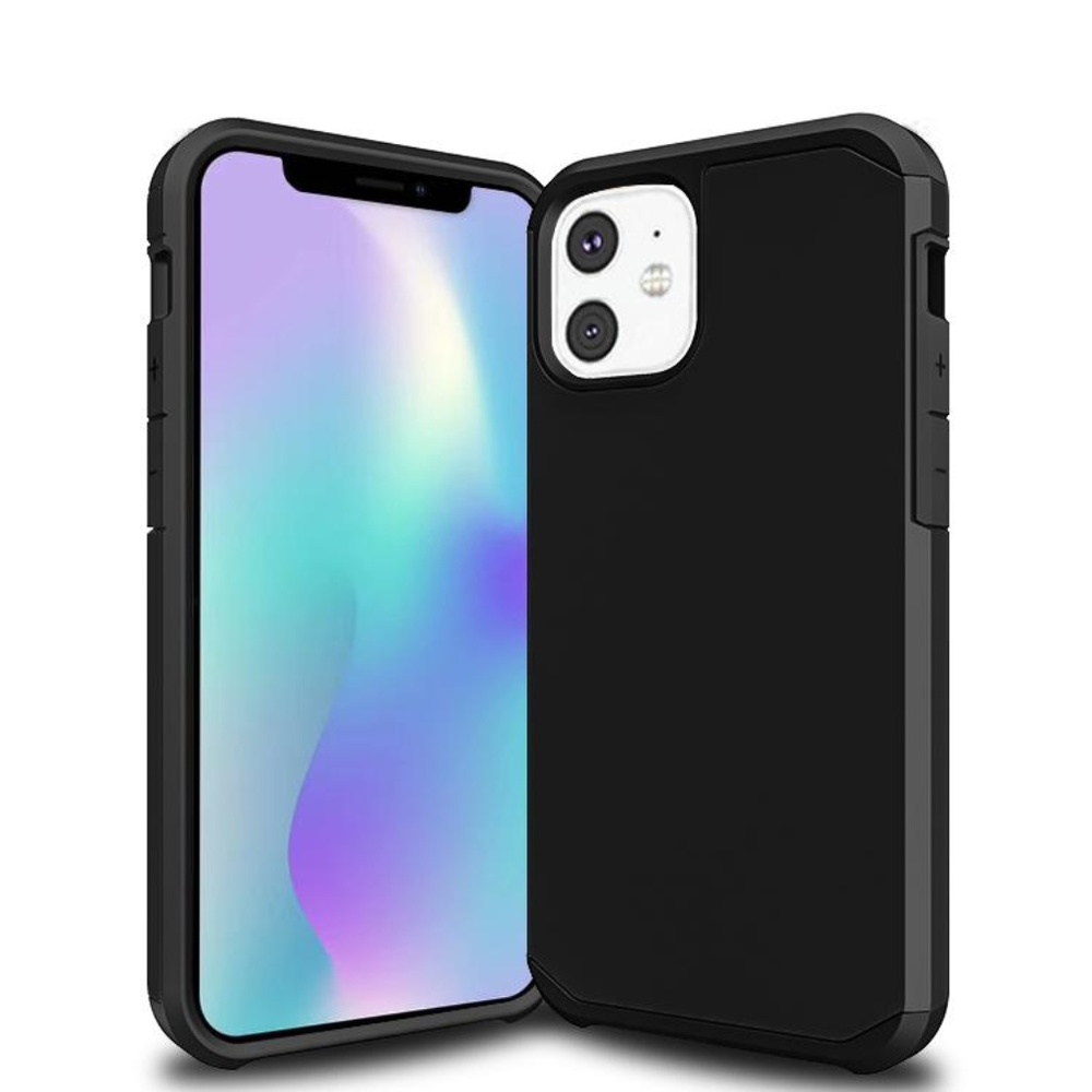 Slim Armor Hybrid case for iPhone 11 model - Black